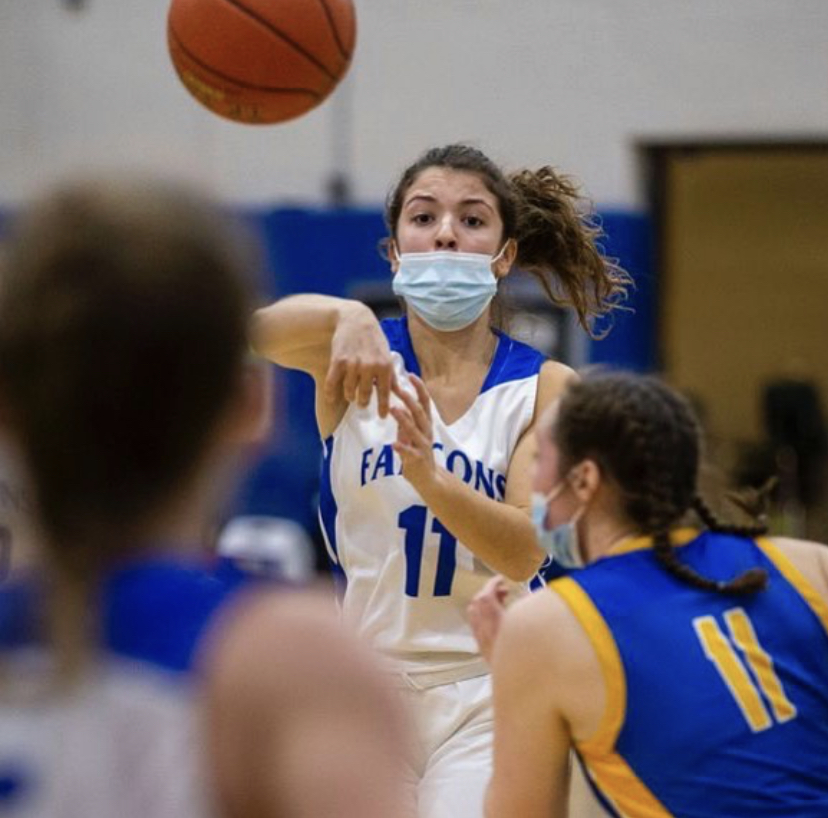 Senior Lauren Hunter.