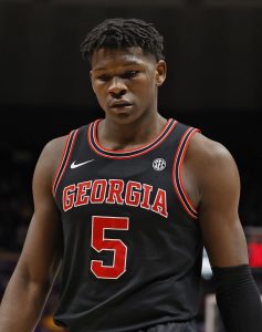 Anthony Edwards with Georgia in 2019. 