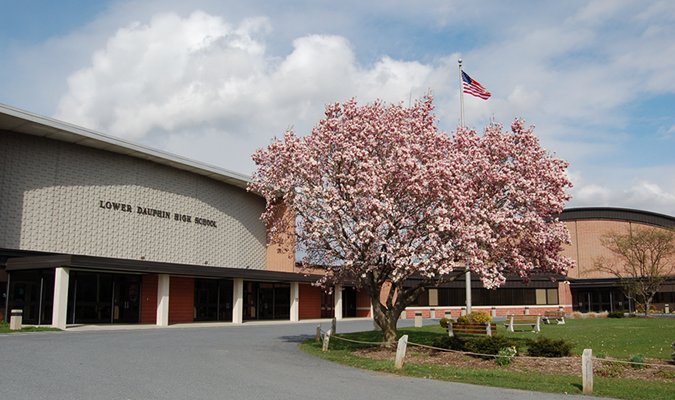 LDHS on a sunny day. - Photo by Lower Dauphin School District