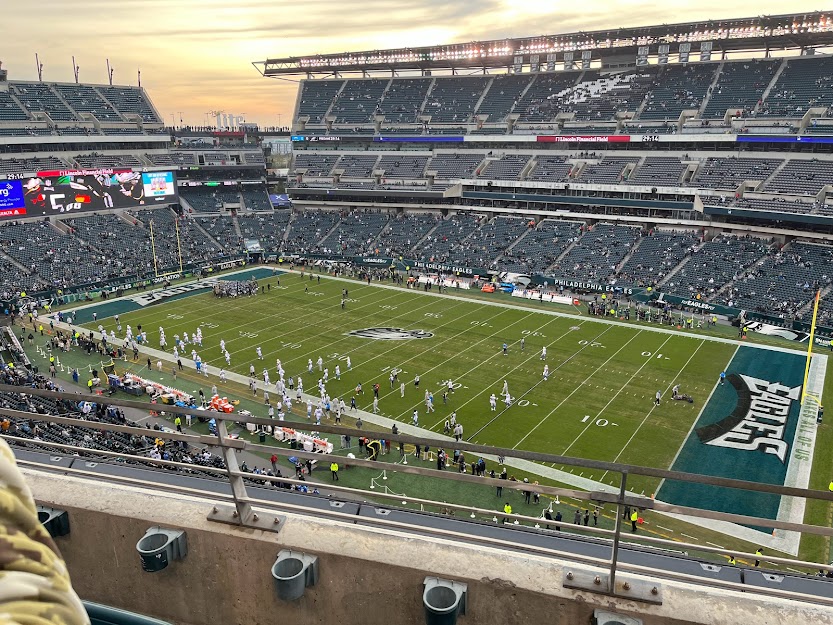 A+fans+view+of+Lincoln+Financial+Field%2C+where+the+Philadelphia+Eagles+play.