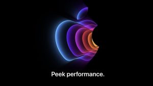 Apple planned their Peek Performance event for tomorrow night. - Photo by Apple
