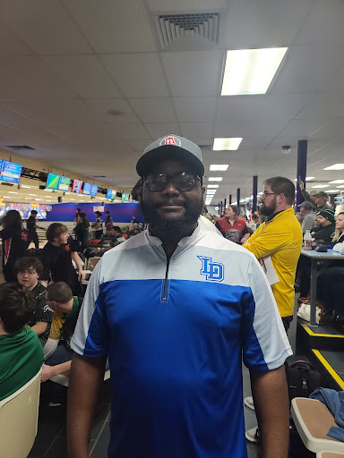 Lower Dauphin bowlings Head Coach, Brandon Debow.