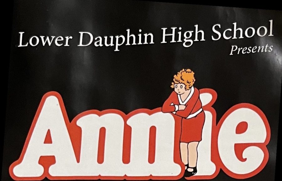 The+program+for+the+2023+Lower+Dauphin+High+School+production+of+Annie.+The+musical+was+held+from+Thursday%2C+March+2+until+Sunday%2C+March+5.