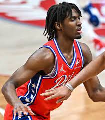 The oft-underrated Tyrese Maxey has been the top option so far against the Nets for the 76ers. (Image by Wikimedia Commons)