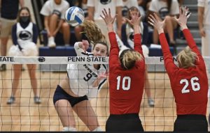 Women’s College Volleyball change in rankings