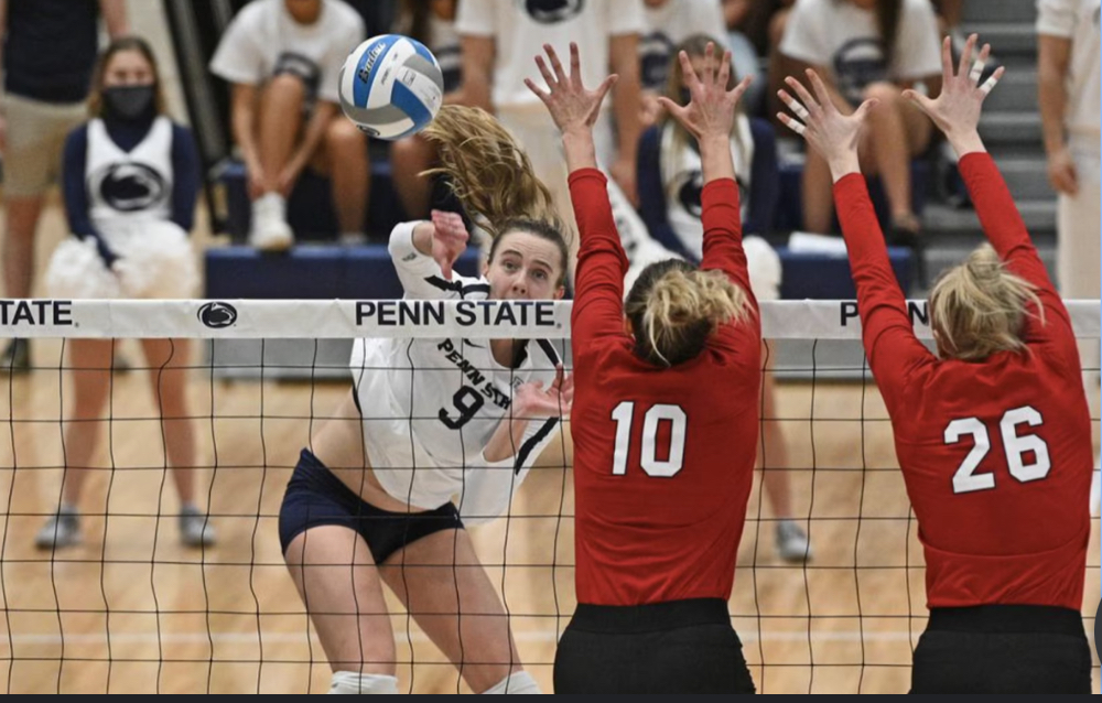 Women’s College Volleyball change in rankings