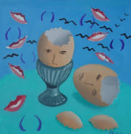 The schizophrenic self-portraits